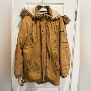 Bershka Men's Tan Jacket